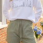 Leah Drawstring Short Clothing Mure + Grand Mint XS 
