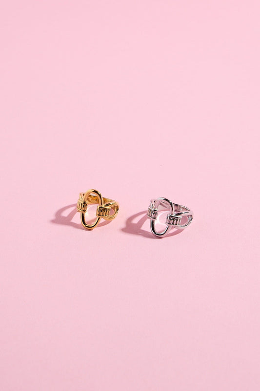 Linked Oval Stacking Ring Rings mure + grand 