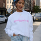 Literally Just A Girl Graphic Sweatshirt sweatshirt mure + grand 