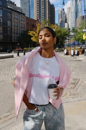 Literally Just A Girl Graphic T-Shirt