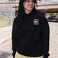 Love Me Like I Love New York Crop Graphic Hoodie (Black) Hoodie mure + grand 