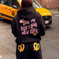 Love Me Like I Love New York Crop Graphic Hoodie (Black) Hoodie mure + grand 