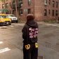 Love Me Like I Love New York Crop Graphic Hoodie (Black) Hoodie mure + grand 