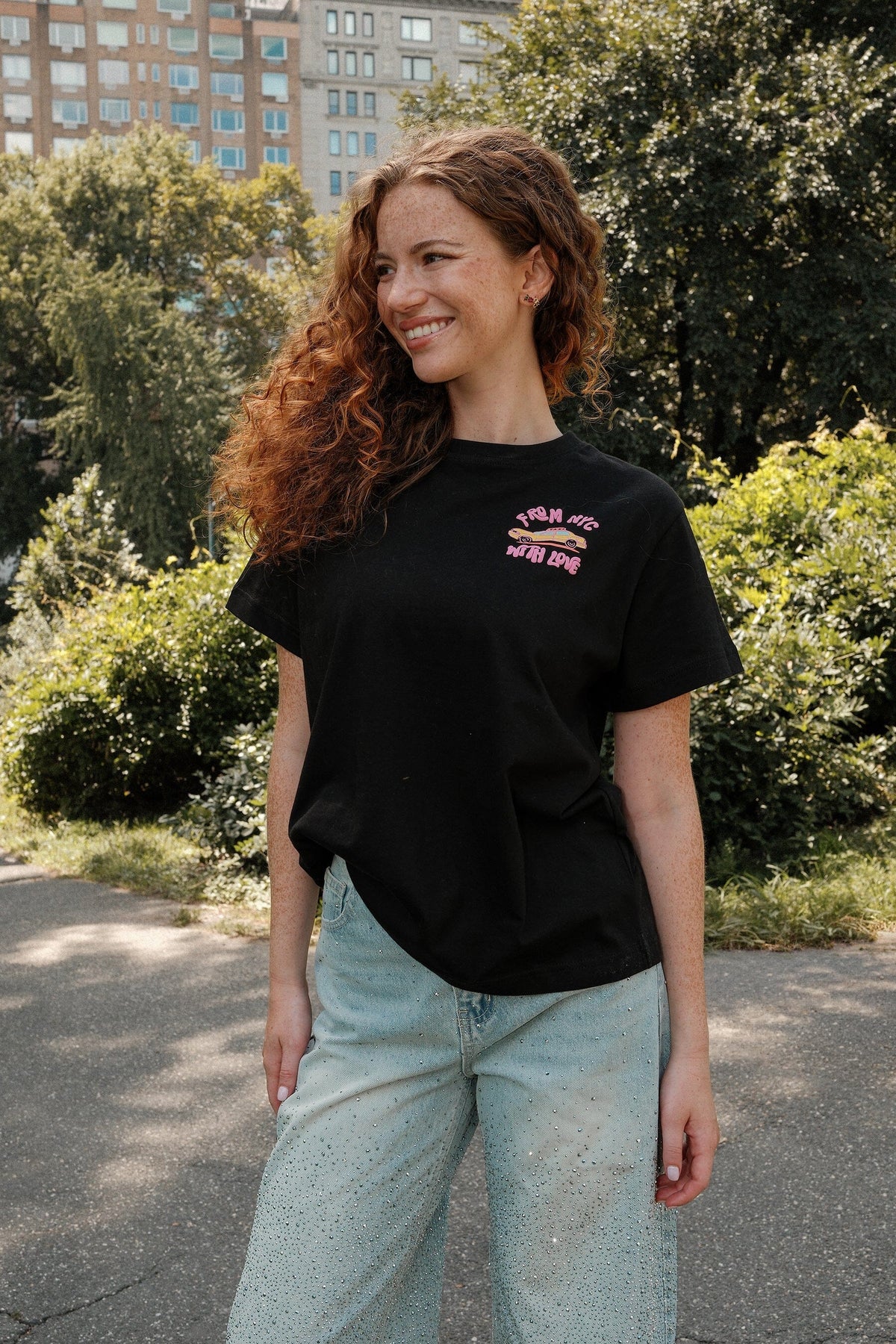 Love Me Like I Love New York T-shirt Black t-shirt mure + grand 