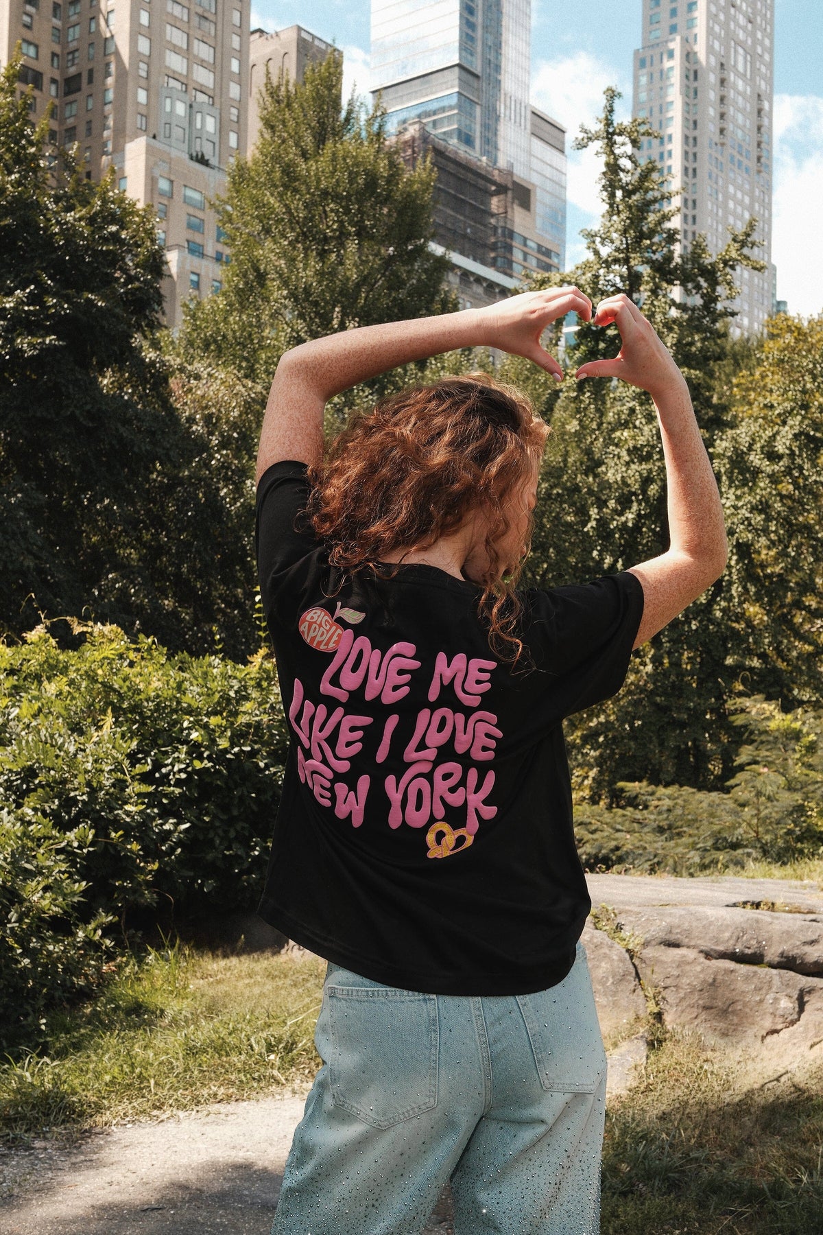 Love Me Like I Love New York T-shirt Black t-shirt mure + grand 