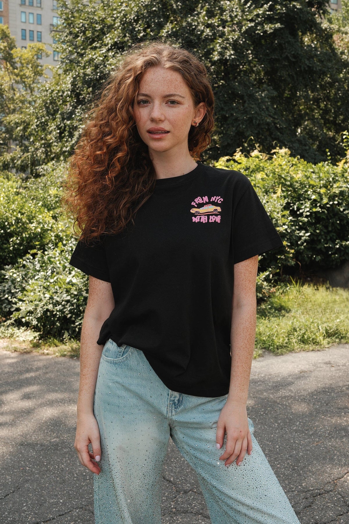 Love Me Like I Love New York T-shirt Black t-shirt mure + grand 