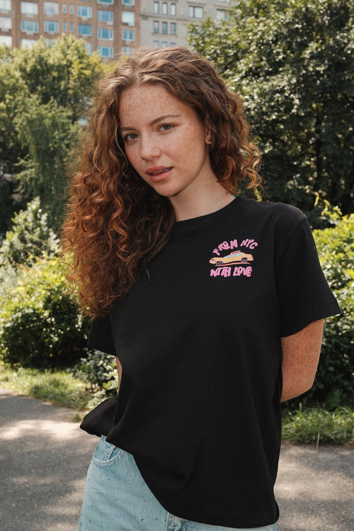 Love Me Like I Love New York T-shirt Black t-shirt mure + grand 