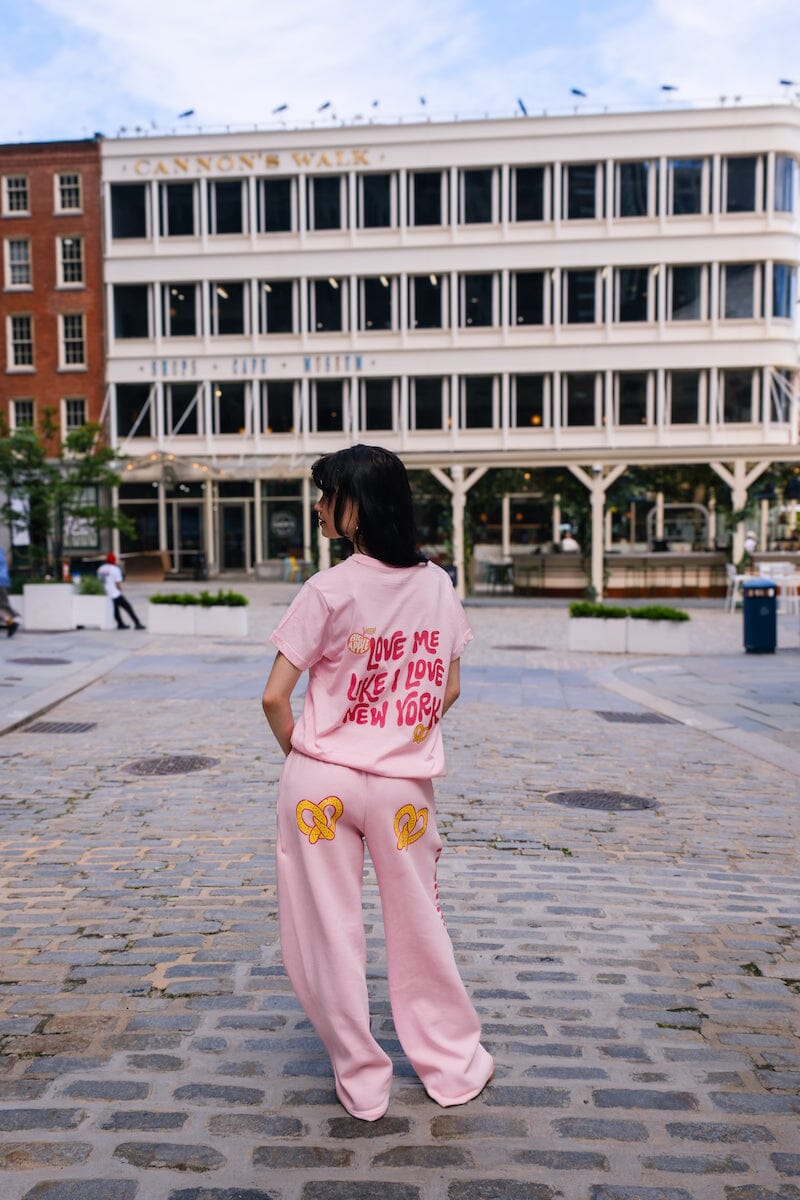 Love Me Like I Love New York T-shirt (Pink) t-shirt mure + grand 