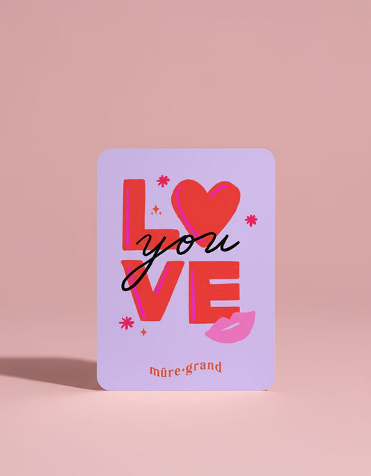 Love You Digital Card Gift Card mure + grand 