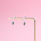 Lover-Tear Sterling Silver Charm Dangle Earrings Earrings mure + grand Silver 