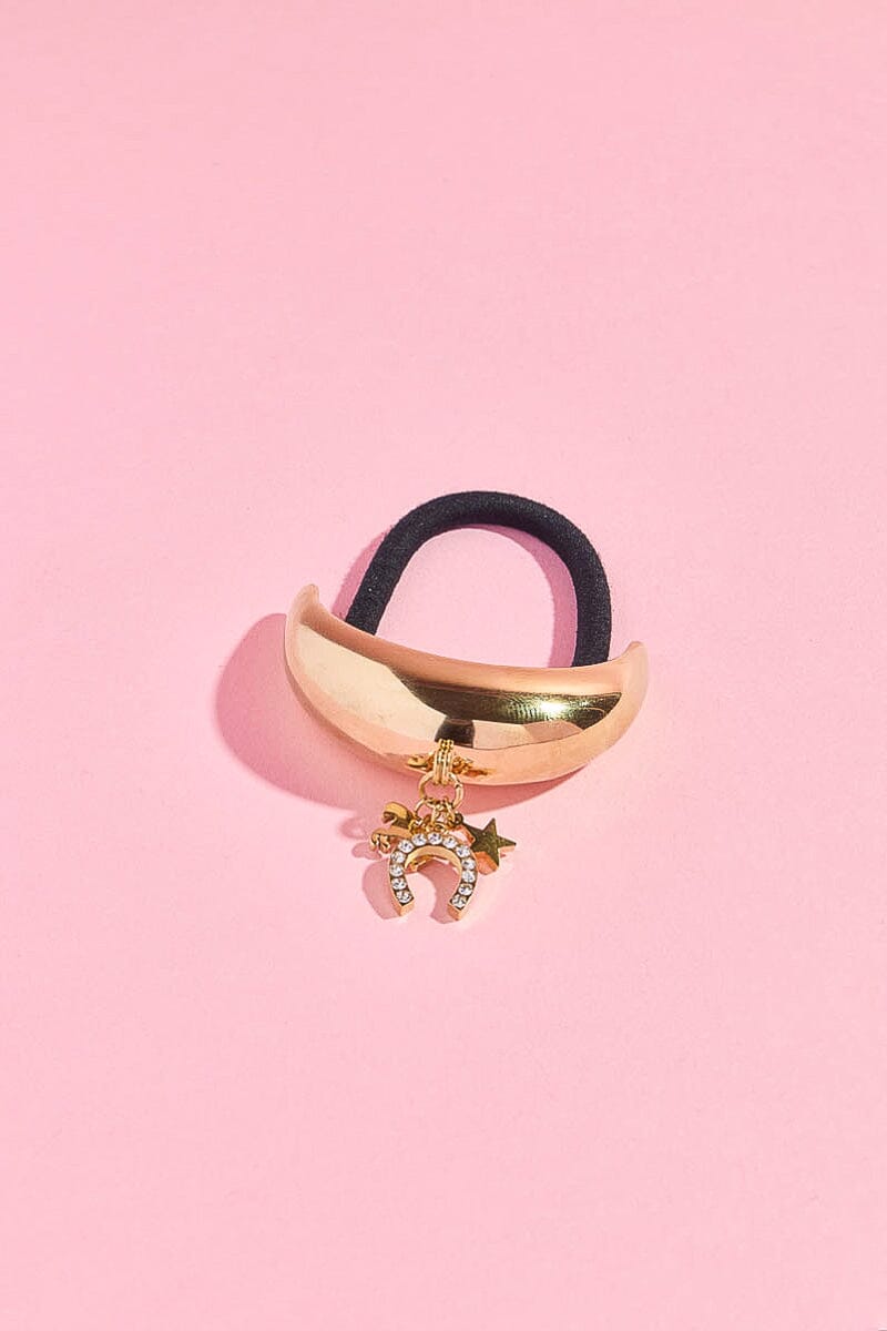 Lucky Star Hair Tie With Charms Hair Accessory mure + grand 