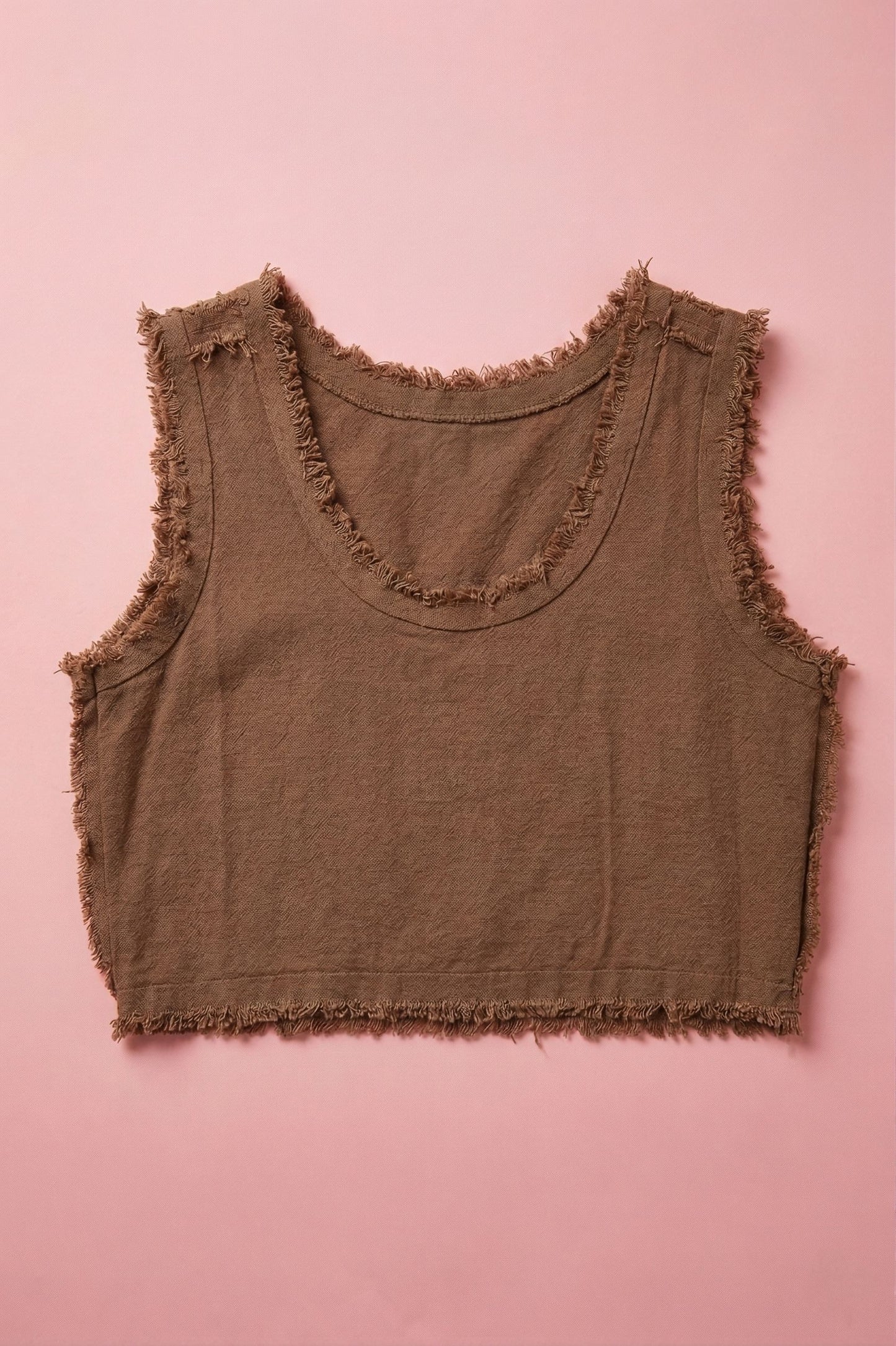 Luna Fringe Edge Tank Top Clothing Mure + Grand 