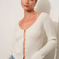 Lydia Peekaboo Ribbed Knit Top Clothing Pretty Garbage 