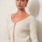 Lydia Peekaboo Ribbed Knit Top Clothing Pretty Garbage 