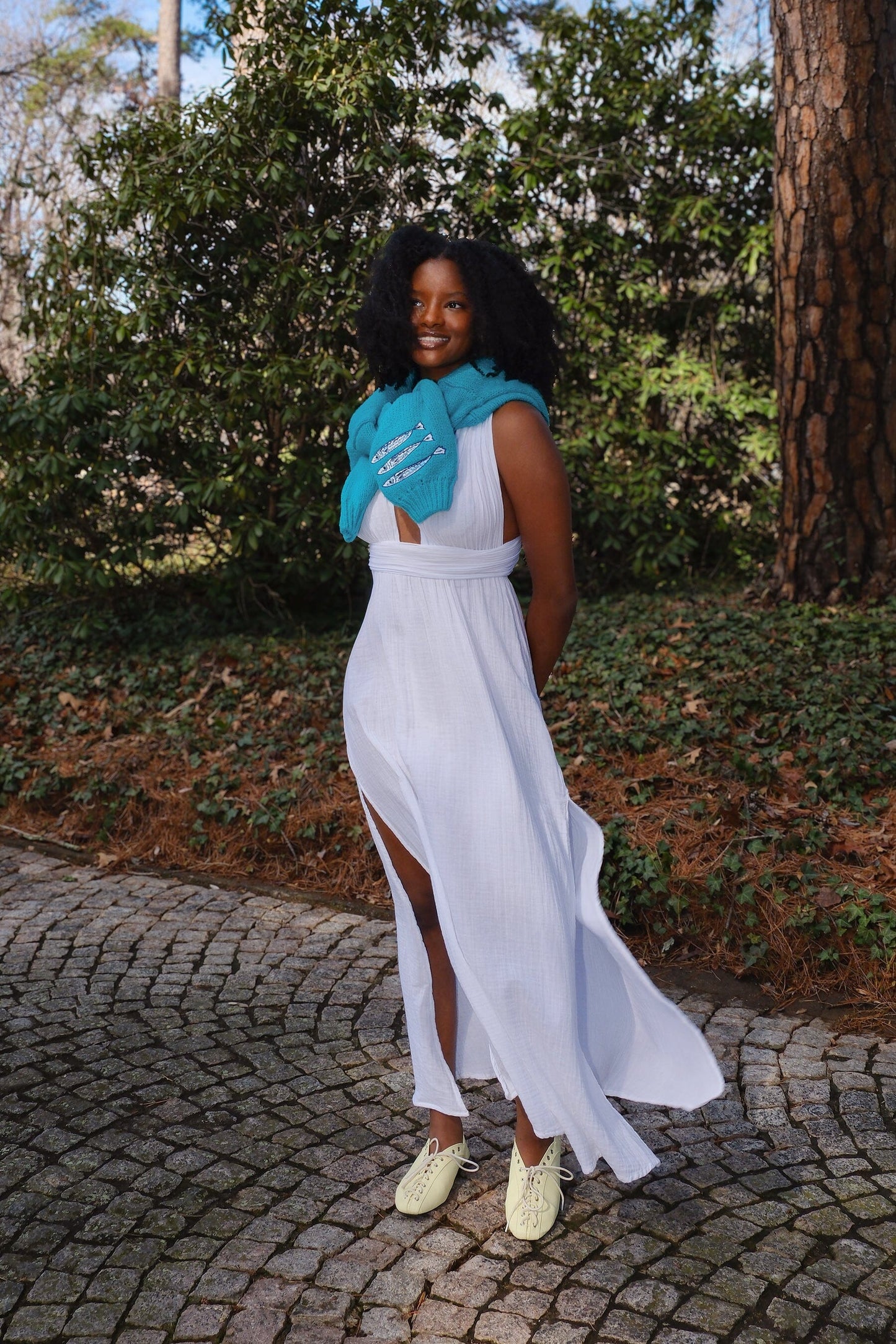 Maeve Wrap Maxi Dress Clothing Mure + Grand 