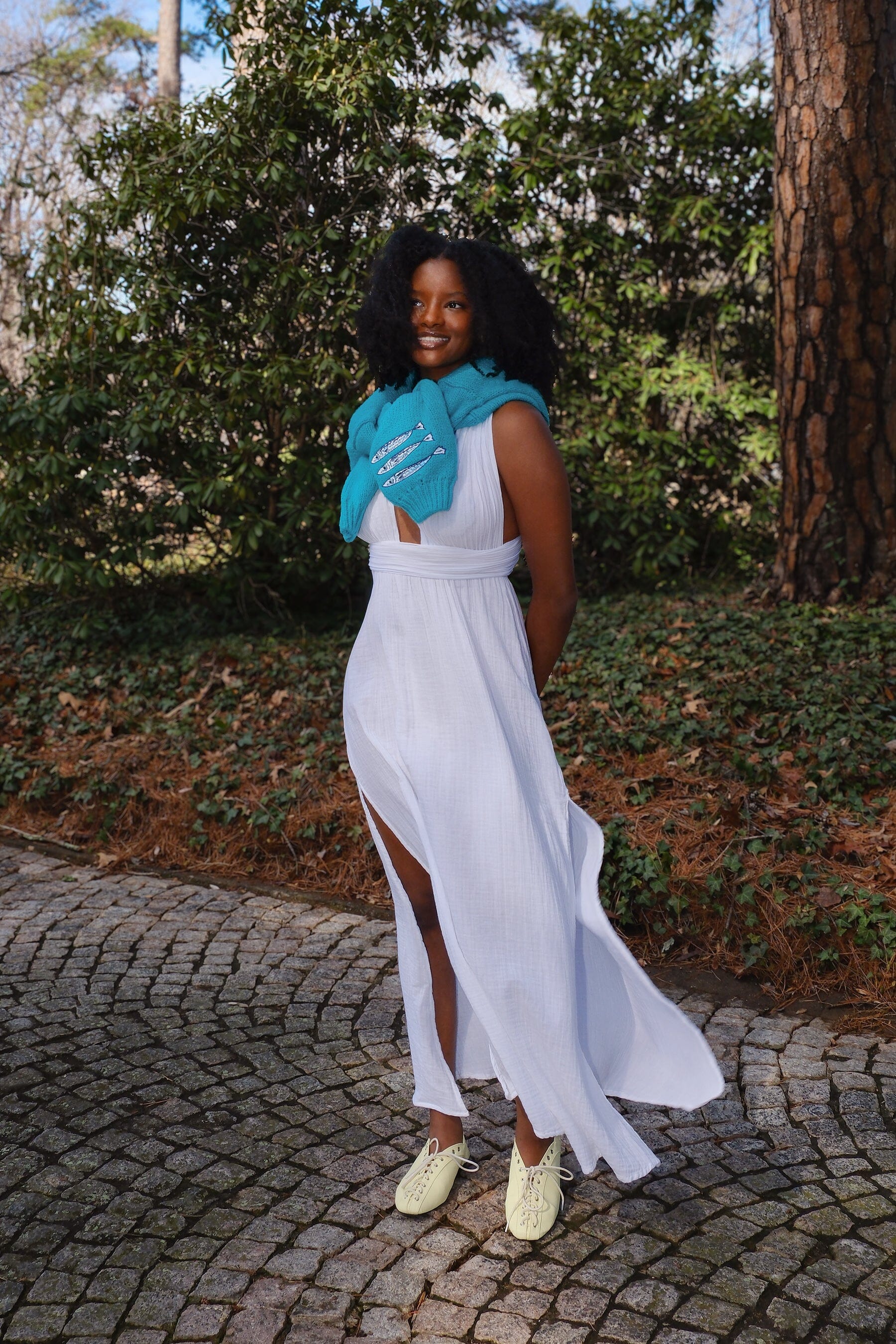 Maeve Wrap Maxi Dress Clothing Mure + Grand 