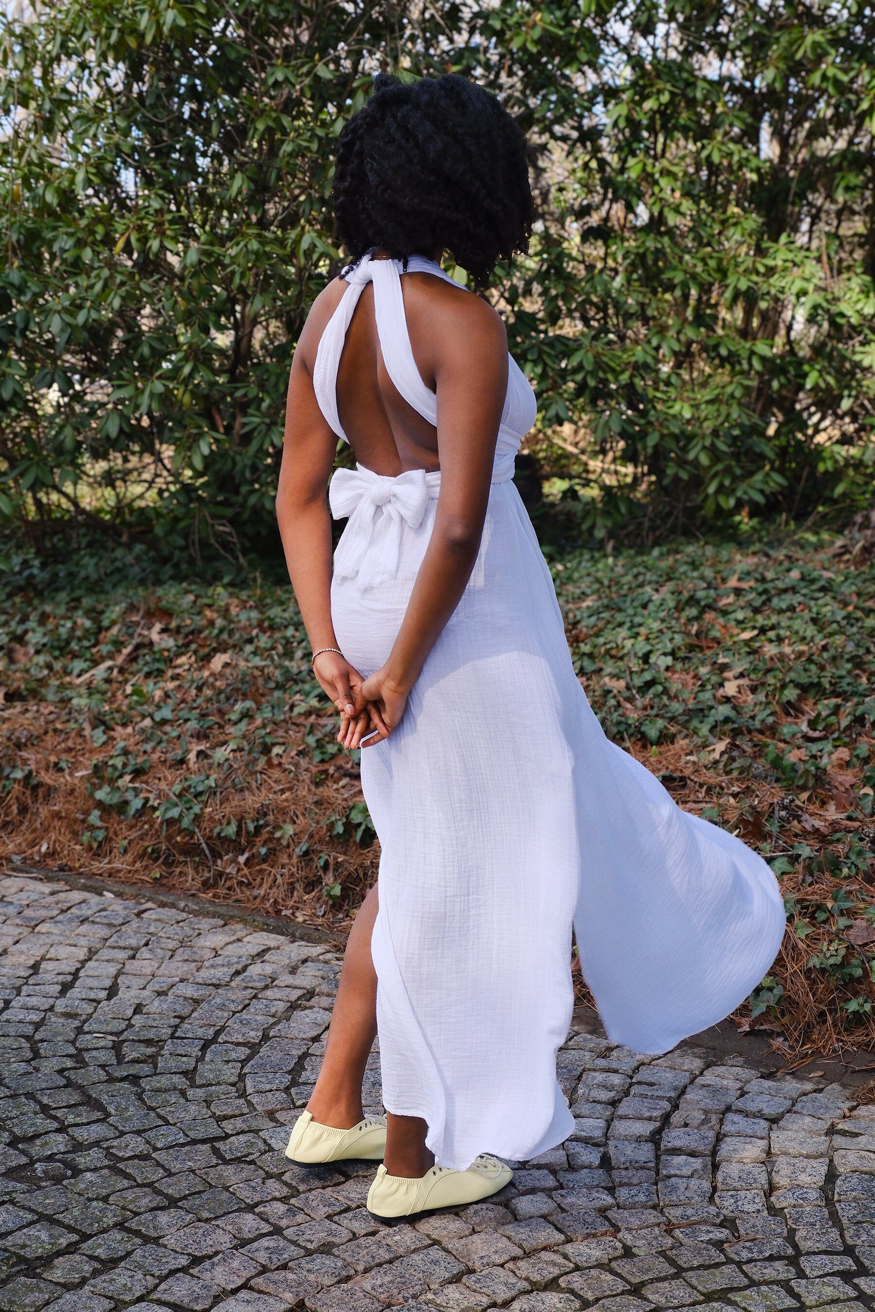 Maeve Wrap Maxi Dress Clothing Mure + Grand 