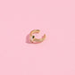 Marquise Cut Diamond Sterling Silver Ear Cuff Earrings mure + grand Gold 