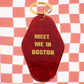 Meet Me in Boston Motel Keychain Keychain mure + grand 
