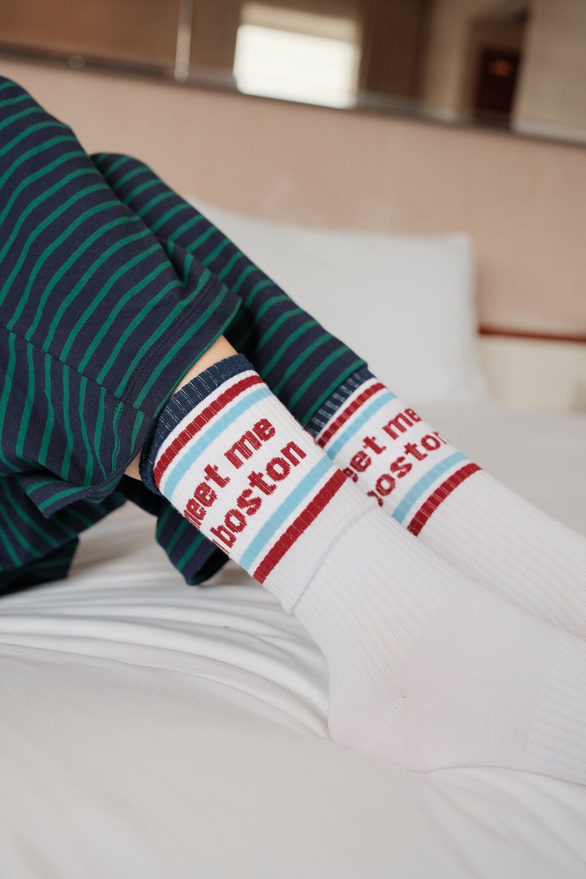 Meet Me in Boston Tube SockMure + Grand