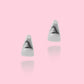 Melody sterling silver huggies Earrings mure + grand 