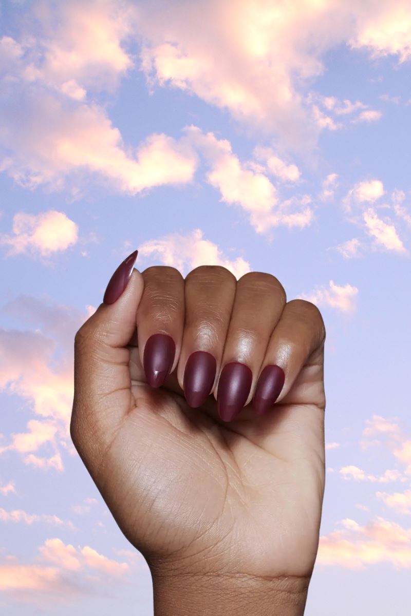 Merlot Press-On Nails Nail Glamnetic 