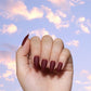 Merlot Press-On Nails Nail Glamnetic 