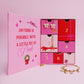 M+G Pink Wonderland Advent Calendar Advent Calender mure + grand 