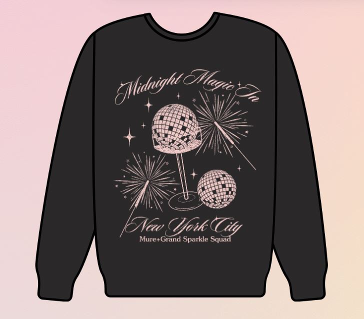 Midnight Magic Graphic Sweatshirt sweatshirt mure + grand 