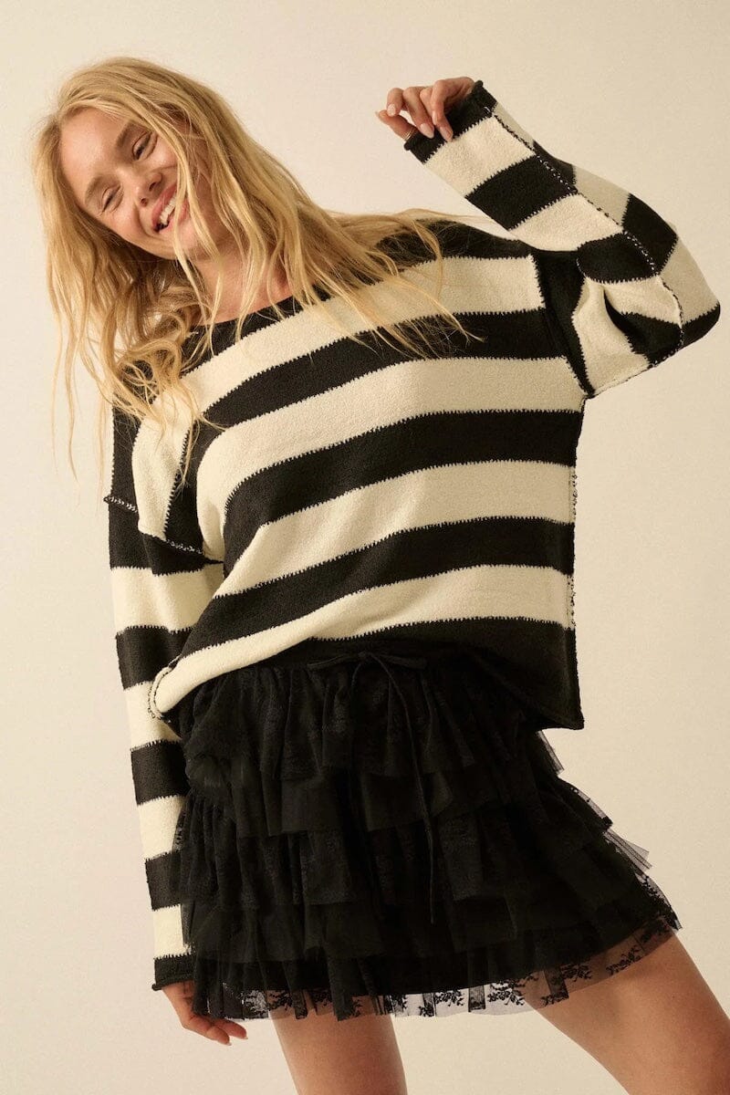 Mira Dolled Up Lace and Mesh Tiered Ruffle Mini Skirt Clothing Promesa 