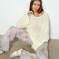 Miriam Flower Field Twill Pants Clothing Pretty Garbage 