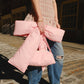 Mure + Grand x Gona Upcycled Powder Pink Shoulder Bag Mure + Grand 