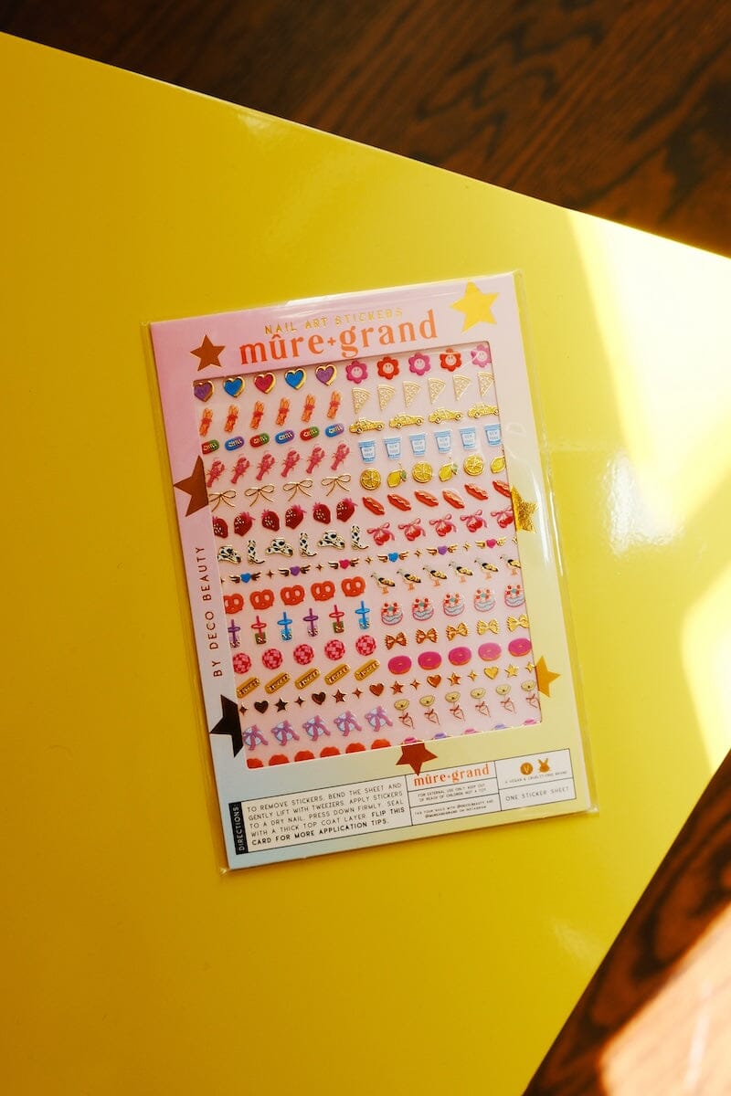 Mure+Grand x Deco Beauty Nail Art Stickers Nail Art Deco 