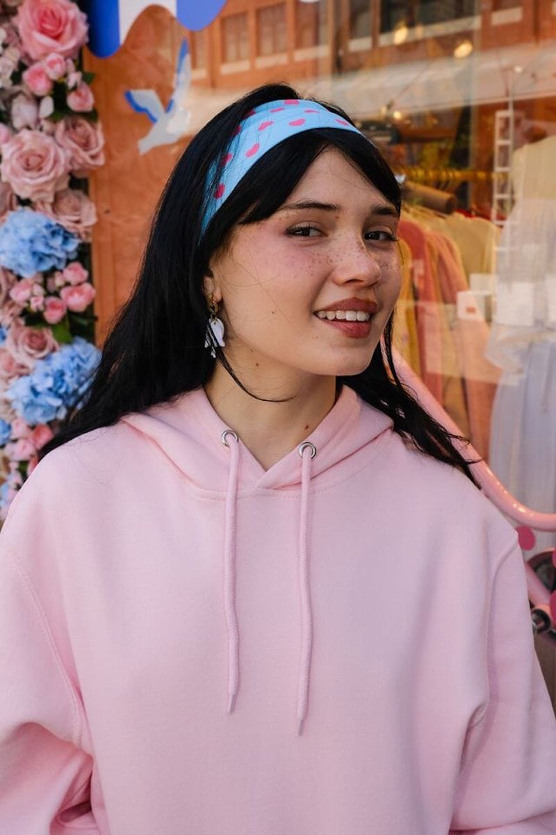 My Heart Stretchy Headband Hair Accessory mure + grand Blue 