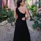 Naomi One Shoulder Maxi Dress Clothing Mure + Grand 