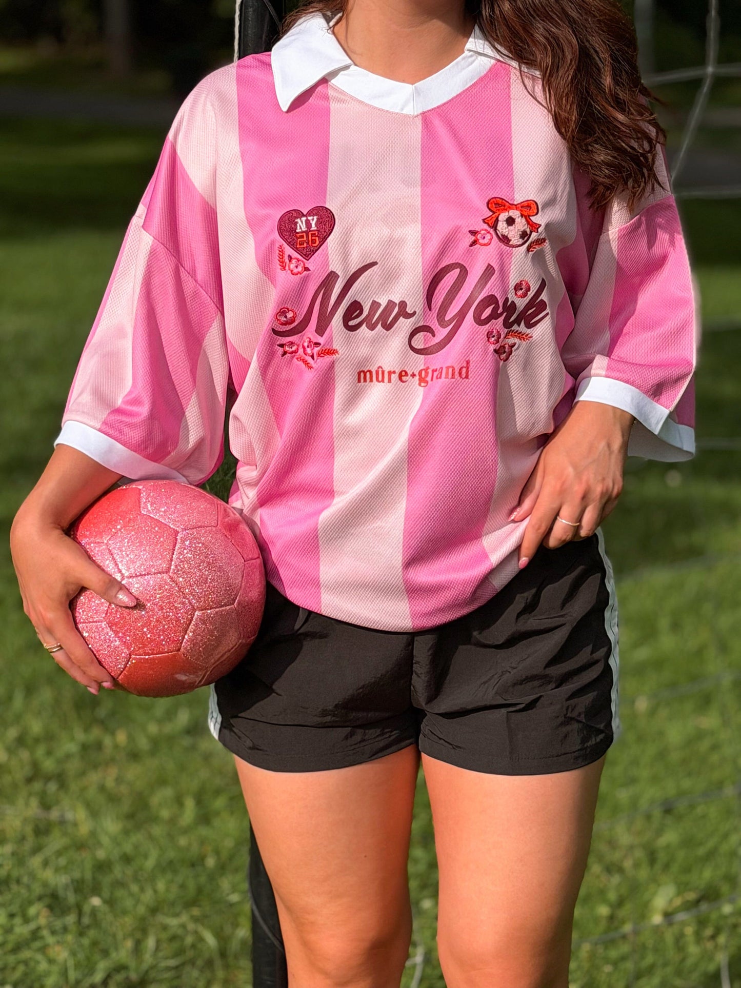 New York '26 Soccer Jersey mure + grand 