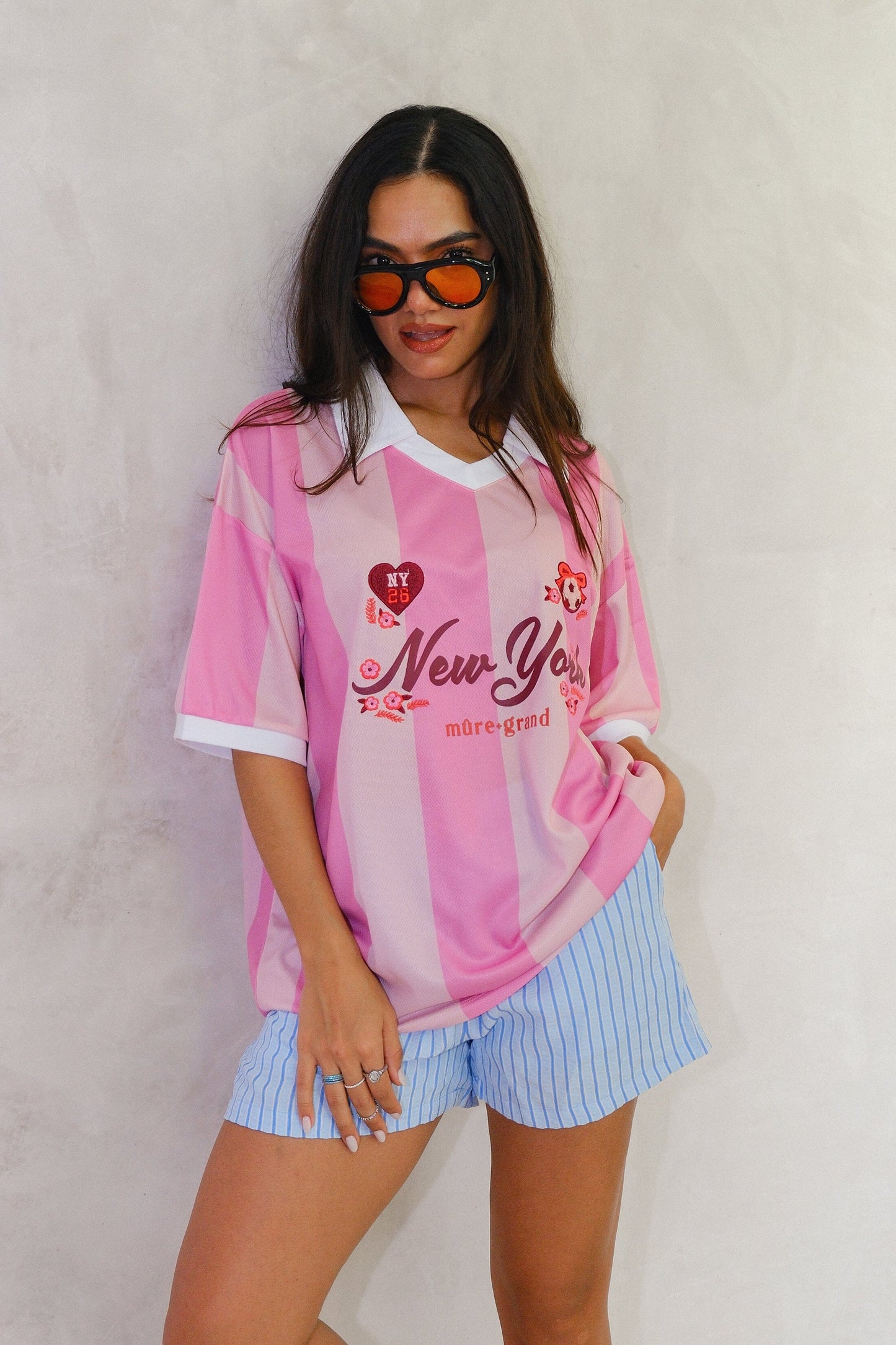 New York '26 Soccer Jersey mure + grand 