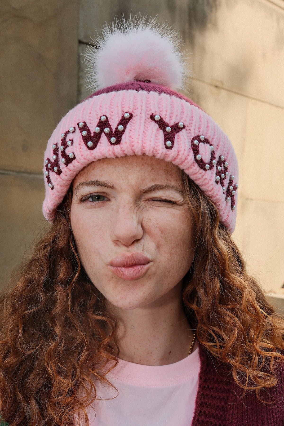 New York Beanies Hats mure + grand 