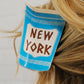 New York Coffee Cup Claw Clip Hair Accessory mure + grand 