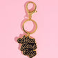 New York Enamel Keychain Mure + Grand Black New York Enamel Keychain 