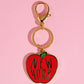 New York Enamel Keychain Mure + Grand New York Apple Keychain 