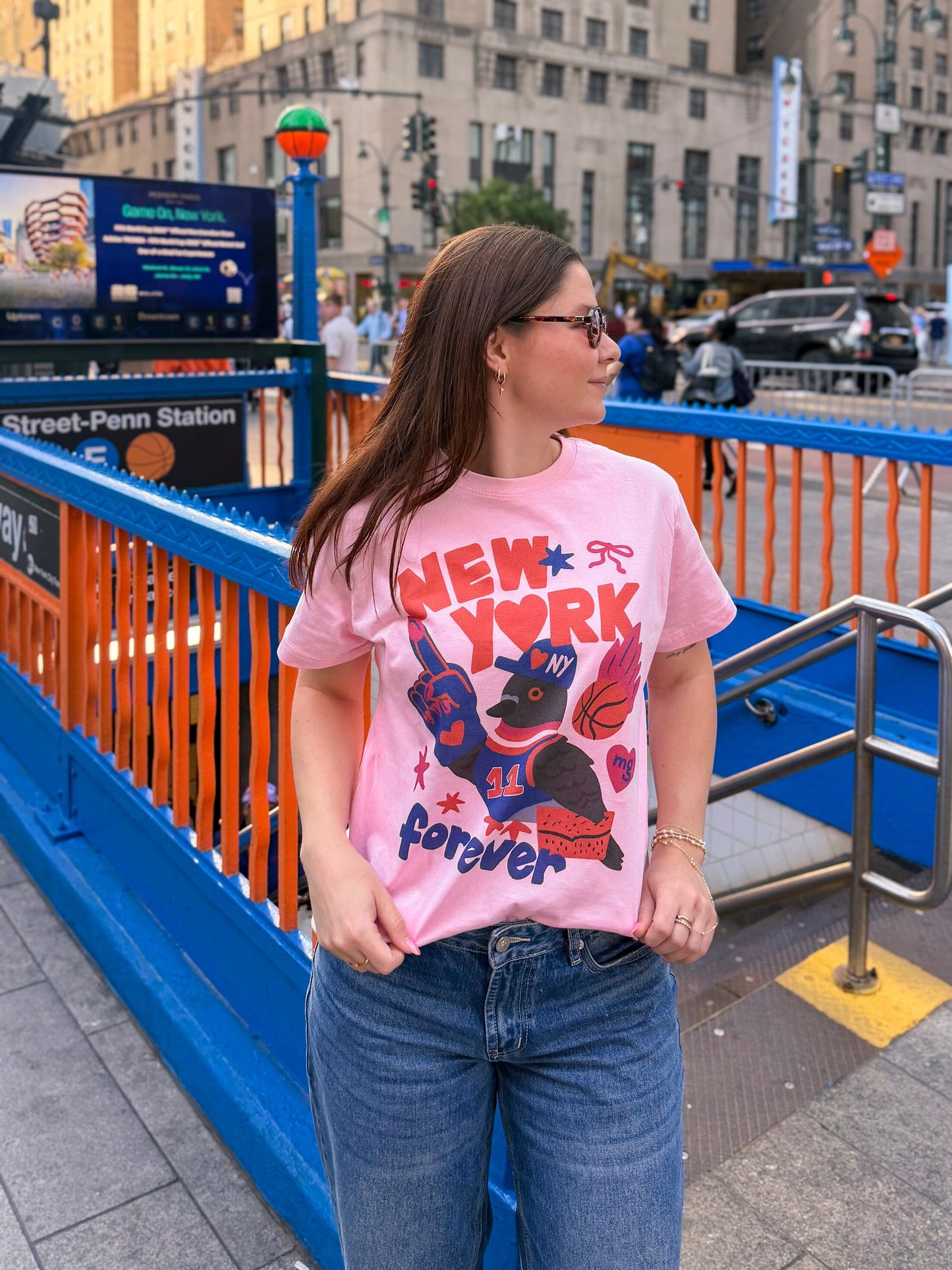 New York Forever Graphic T-shirt t-shirt mure + grand 
