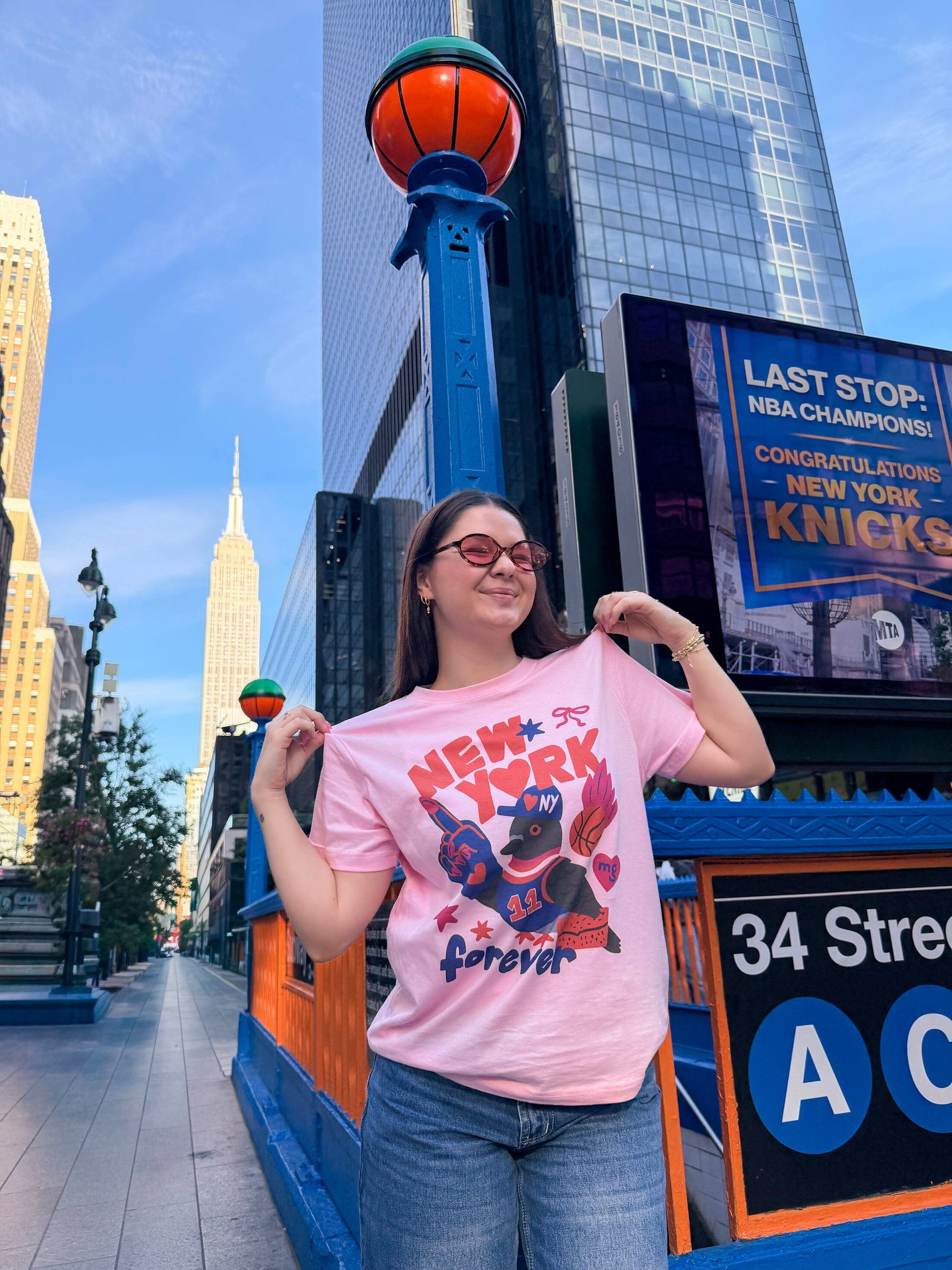 New York Forever Graphic T-shirt t-shirt mure + grand 