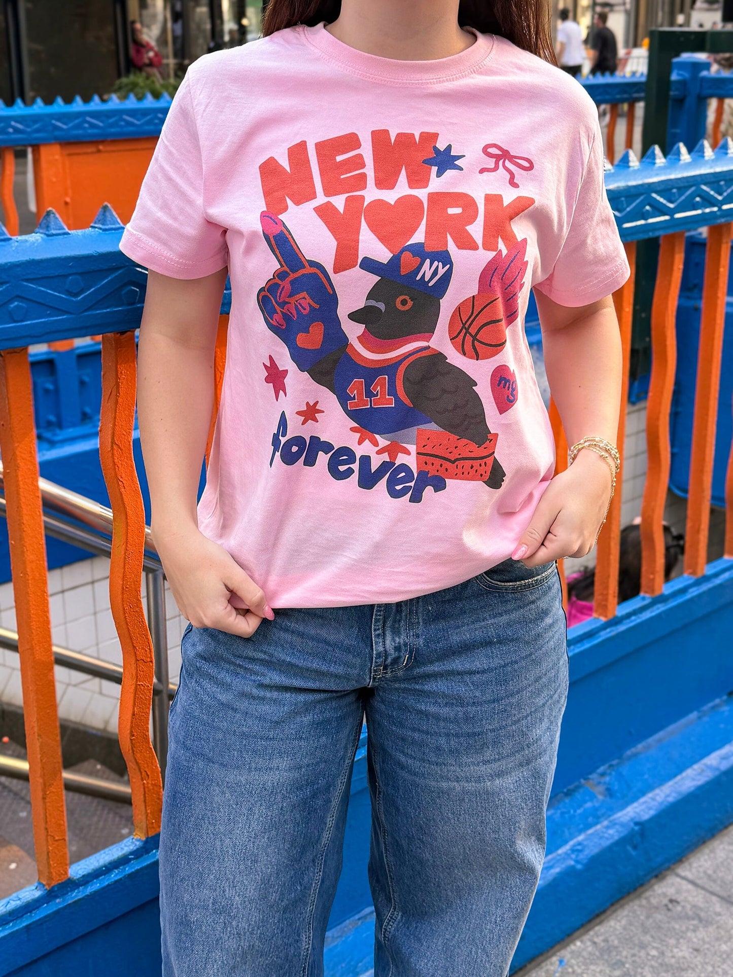 New York Forever Graphic T-shirt t-shirt mure + grand 
