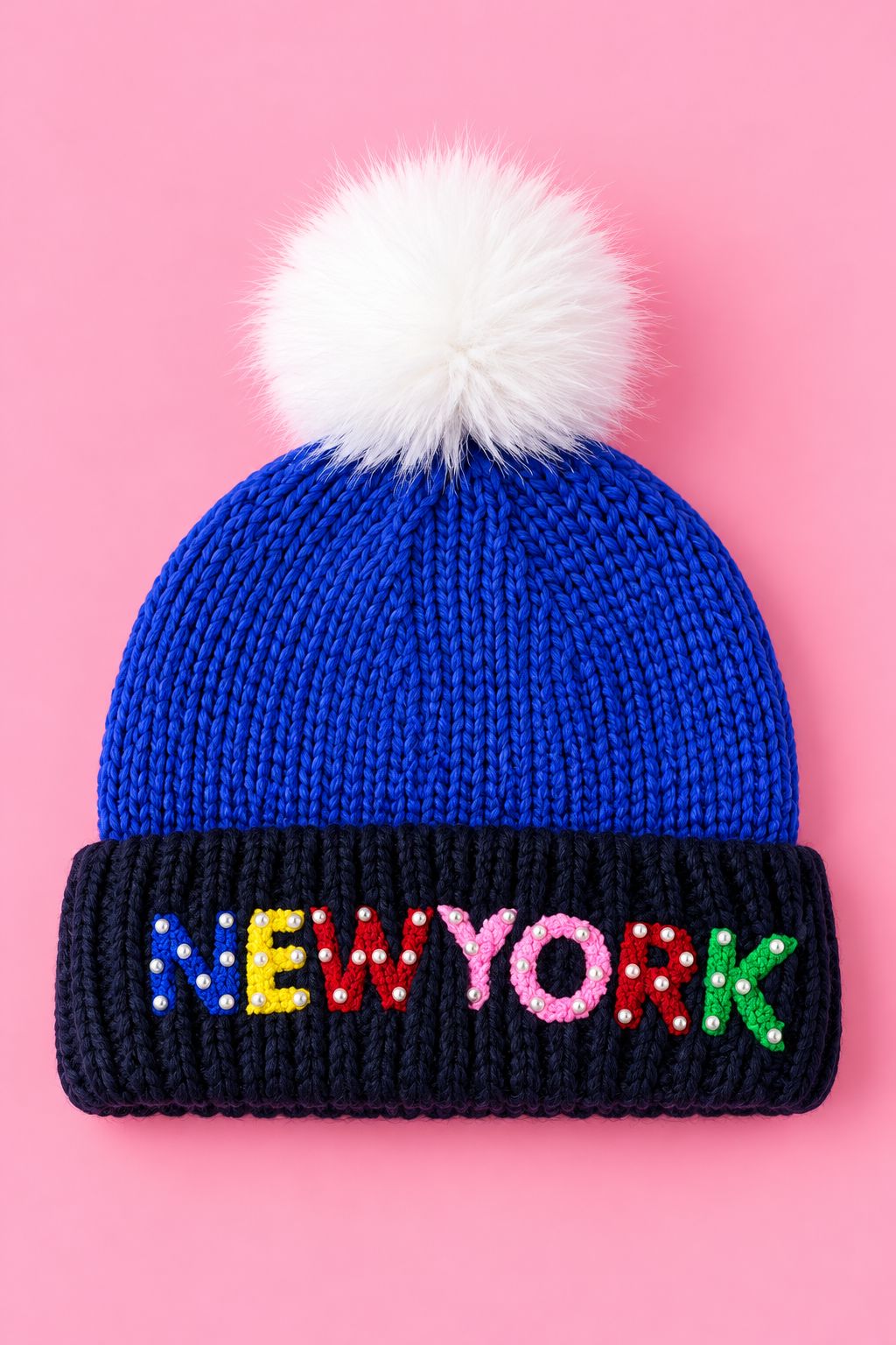 New York Multicolor Beanies Hats mure + grand 
