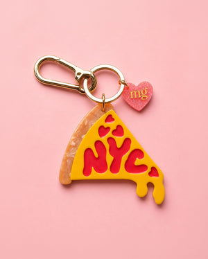 New York Pizza Bag Charm