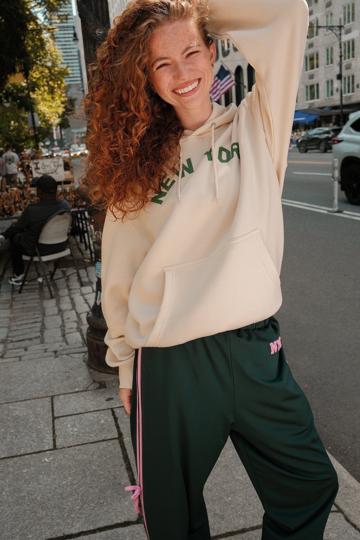 New York Puff Hoodie mure + grand 