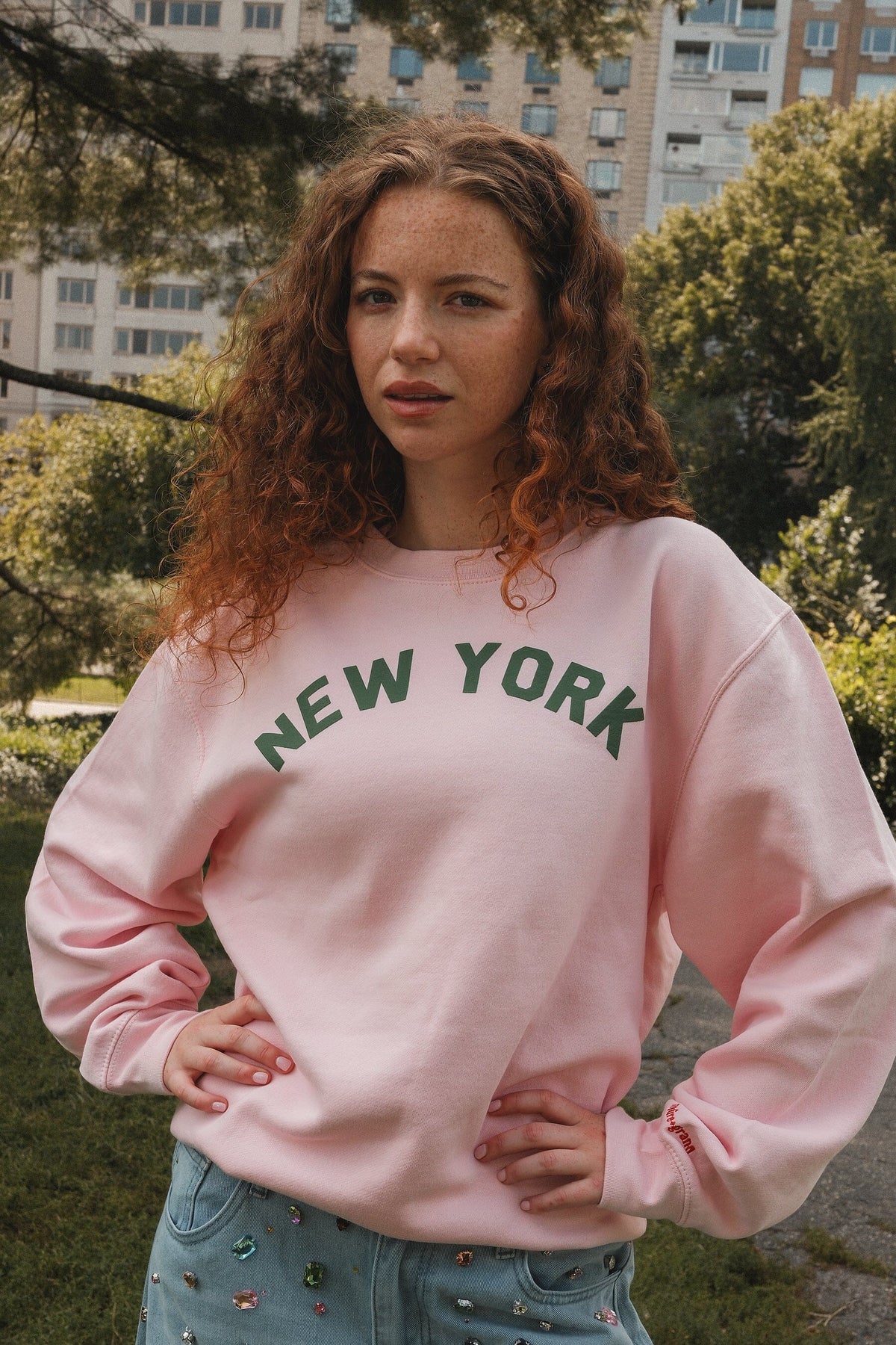 New York Puff Sweatshirt mure + grand 