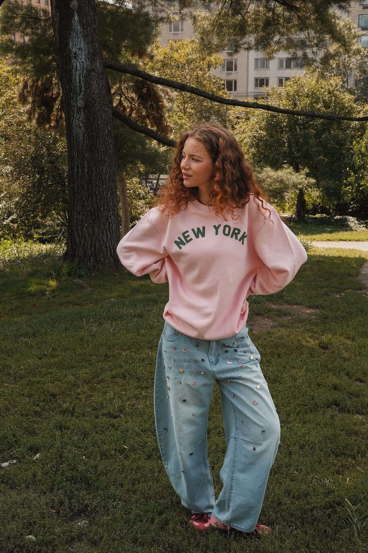 New York Puff Sweatshirt mure + grand 
