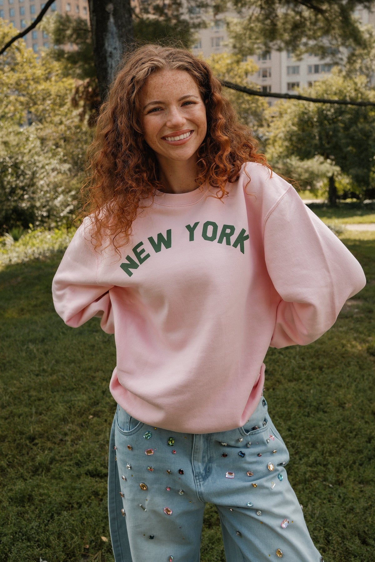 New York Puff Sweatshirt mure + grand 